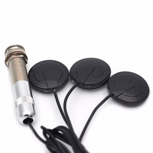 Transductor piezoeléctrico eléctrico acústico Micrófono Contacto Stick-on Pastillas de guitarra para guitarra Violín Ukulele Mandolina Banjo Cello - Product Image 3