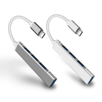 Vmade — HUB USB 3.0 4 ports C, adaptateur séparateur OTG pour Macbook HUB Pro 13 15, Air Mi Pro, accessoires d'ordinateur portable