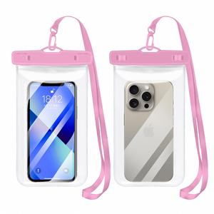 Logo Touch Screen Photography Swimming Rafting Sealed Bag for Summer Takeaway Delivery Rider Waterproof Phone <b>Pouch</b> Cover Case - Product Image 1