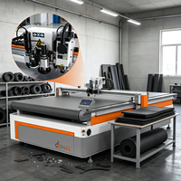 Máquina de Corte Automática CNC para Papel, Cartón KT, Vinilo, Cajas Impresas, Cartón, 110/220/380V, 500-2000W