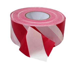 Advertencia no adhesivas barrera rojo <span class=keywords><strong>y</strong></span> blanco/amarillo <span class=keywords><strong>y</strong></span> negro <span class=keywords><strong>cinta</strong></span> <span class=keywords><strong>de</strong></span> precaución, respetuoso del medio ambiente - Product Image 1