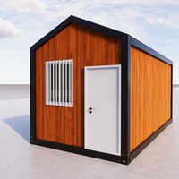 Nouvelle Conception en Promotion Usine : Maison Conteneur Modulaire Portable à Toit Triangulaire, Maison Préfabriquée, Hôtel, Bureau, Mini-Maison Portable