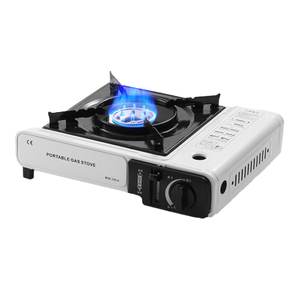 Estufa <span class=keywords><strong>de</strong></span> Camping Ligera para Exteriores, Hornillo Portátil <span class=keywords><strong>de</strong></span> Gas <span class=keywords><strong>Butano</strong></span>, Quemador <span class=keywords><strong>de</strong></span> Acero, <span class=keywords><strong>Horno</strong></span> <span class=keywords><strong>de</strong></span> Barbacoa Automático <span class=keywords><strong>con</strong></span> Encendido - Product Image 1