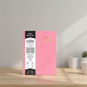 Libreta con Logotipo Personalizado 2026, Agenda Financiera Mensual Personalizada, Diario de Finanzas con Impresión Personalizada - Product Image 3