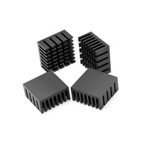 Disipador de Calor Personalizado para Chips South y North Bridge, Enfriador de Placa Base PCB, Aletas de Enfriamiento de Aluminio Forjado en Frío y Anodizado