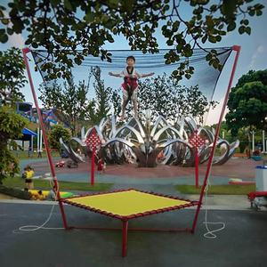 Vente chaude Unisexe Intérieur/Extérieur <span class=keywords><strong>Trampoline</strong></span> <span class=keywords><strong>Rectangulaire</strong></span> pour Enfants et Adultes en Polypropylène Durable - Product Image 2