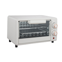 Four électrique compact de 9 litres, mini-four multifonction pour la maison et la cuisine, avec minuterie et contrôle de la température