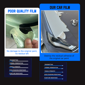 Película Protectora de Pintura para Autos 7F TPU Auto Wrapping <span class=keywords><strong>Serie</strong></span> Roja, Cambia de Color, Anti-Rayones, con Autoreparación - Product Image 3