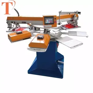 Reliable Work 2 Color Rapid Rotary Automatic Screen Printing Machine