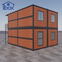 Maison conteneur pliable et extensible de 20 pieds, préfabriquée, à installation rapide, pour usage résidentiel et bureautique