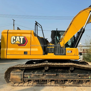 Excavadora hidráulica de cadenas CAT 330D usada, bien mantenida, de 30 toneladas, máquina excavadora usada para movimiento de tierras y limpieza de terrenos. - Product Image 2
