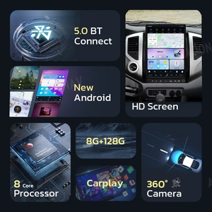 13.8 Inch Car Radio for Toyota Tacoma 2009-2019 Android Touch Stereo Screen GPS Navigation Multimedia Video Player Qualcomm 128G - Product Image 6