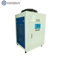 Machine à polymériser les lampes UV plates circulaires multifonctionnelles à bande transporteuse de 600mm de large avec réservoir d'eau LED pour séchage UV