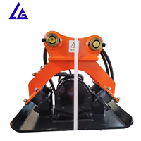 Compacteur vibrant haute performance pour le terrassement et la préparation des chantiers, adapté à divers poids de chargeurs DX60 DX55 DX80 DX120