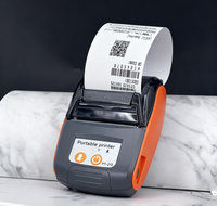 PT210 poche portable Android IOS sans encre Barocde Qr Code imprimante thermique câble imprimante d'étiquettes