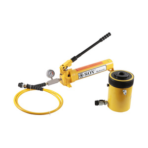 Cylindre hydraulique <span class=keywords><strong>creux</strong></span> <span class=keywords><strong>ENERPAC</strong></span> RCH-302, vérin de 30 tonnes, course de 2 pouces, pression de 700 BAR/10000 PSI pour pousser et soulever, utilisation de 8 à 10 ans - Product Image 3
