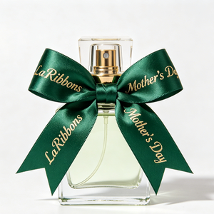 Boîte cadeau portable en ruban de satin fini brillant, nœud fait main, logo personnalisé, pour bouquet, décoration quotidienne, emballage floral - Product Image 4