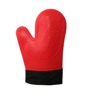 Gants en silicone résistant à la <span class=keywords><strong>chaleur</strong></span> de style pointillé pour la cuisson du <span class=keywords><strong>barbecue</strong></span> et du four à micro-ondes Mitaines de cuisine pour <span class=keywords><strong>barbecue</strong></span> - Product Image 6
