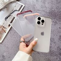 Casing HP Tanpa Bingkai Pasir Berwarna untuk iPhone 18 17 Pro Max, Casing Keras Anti-jatuh Berlapis Embun untuk iPhone 18