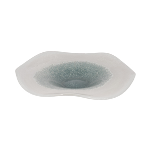 Ciotola Decorativa in Vetro con Bordo Ondulato Moderno per Tavolino da Caffè, Decorazione di Lusso per Bancone Cucina, Portaoggetti per Chiavi e Caramelle - Product Image 2