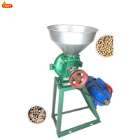 Moulin à grains électrique commercial humide et sec : Machine à moudre le maïs, le blé, le riz, la farine, le café, les épices et le broyeur d'aliments
