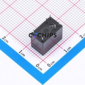 JY23F-S-DC5V-C Signal Relay DIP,12.3x7.4mm Relay 1 Changeover: 1C (SPDT-Changeover)::: Silver Alloy 3A - Product Image 2