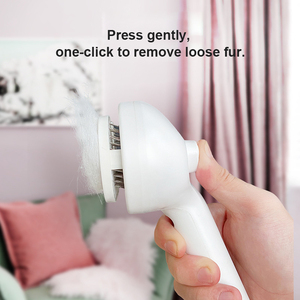 Luxury Foldable 3-in-1 Spray Grooming <b>Brush</b> with ABS Material Charge Eco-Friendly for <b>Pet</b> Hair Removal and Shedding - Product Image 4
