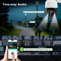 Cámara de Seguridad PTZ GR-PM3SX20D-M8S(AG) 8MP 4K con Rotación de 360 Grados, Zoom 20X 30X 36X, Seguimiento Automático de Personas, NVR HIK, Aplicación HiEasy
