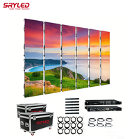 Pantalla LED de Alquiler para Escenarios y Conciertos al Aire Libre, Set Completo 3x2m, Video Wall LED P2.6 P2.9 P3.91mm 8K 500x1000mm