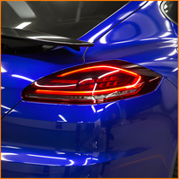 Para Porsche Panamera 970 2010-2013, Luces Traseras LED Secuenciales Dinámicas de Alta Gama, Estilo Facelift 2016, Color Negro y Rojo, Plug and Play