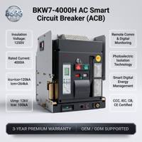 Interruptor Automático Inteligente (ACB) BKW7-4000H 4000A 3P/4P 1250V 120kA Cobre Control Remoto CCC CE IEC CB
