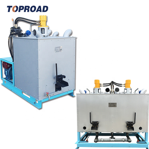 Maximale Sichtbarkeit und Sicherheit Doppelzylinder-Vorwärmer Thermoplast ische Lackvorwärmer-Straßen markierung maschine für die Straßen markierung - Product Image 1