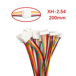 Özel Jst Xh kablo 1.0 2.0 2.54mm Pitch 2 3 4 5 6 7 8 9 10 Pin konnektör erkek kadın Zh ph Xh Molex Jst kablo demeti - Product Image 6