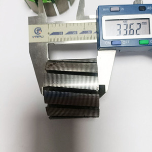 China Fabrik Professionelle Laserschneidung Kleinserien-Anpassung Siliziumstahl 20JNEH1500 Rotor-<span class=keywords><strong>Stator</strong></span>-Kern 8mm Wellenmotoren FX Marke - Product Image 4