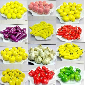 AYOYO Simulation Mini Obst und Gemüse Modell Set Schaufenster Fenster, Wohnzimmer, Küche Dekoration Requisiten Künstliche kleine Frucht - Product Image 1