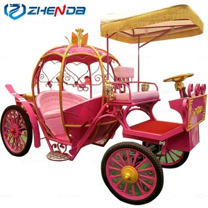 Zhenda Electric Used Cinderella <b>Pumpkin</b> Horse Carriage From Henan for Sale - Product Image 5