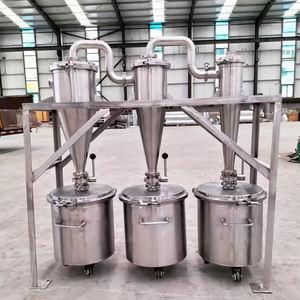 SS304 Zyklon-Staubs ammler Edelstahl-Zyklon abscheider Großer Luftvolumen-Staubs ammler für Staub absaug system - Product Image 1