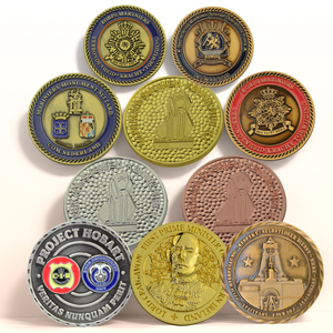 מטבעות זול אוספים עובש מותאם אישית מצופה זהב טונגסטן אירו מתכת נדיר מטבעות אתגר פליז למכירה - Product Image 1