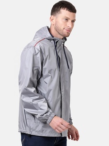 Chaqueta cortavientos de nailon para la lluvia Chaqueta cortavientos personalizada Fabricante al por mayor Chaqueta de lluvia para hombre 2025 - Product Image 3