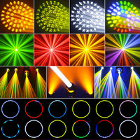 LED RGB Mini Moving Head Spot-Licht 200W mit DMX512-Steuerung und IP33-Schutzklasse