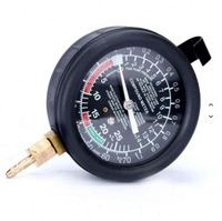 Kit de testeur de pression de pompe à carburant en cuivre robuste, manomètre de précision, outil de mécanique résistant à la corrosion pour réparation automobile