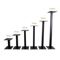 CNBear BS-333B Series Metal Medium/Full-Size -60Cm Height Flexible Studio Speaker Stand with 20kg Weight Capacity