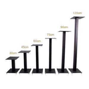 CNBear BS-333B Series Metal Medium/Full-Size -60Cm Height Flexible Studio <b>Speaker</b> <b>Stand</b> with 20kg Weight Capacity - Product Image 2