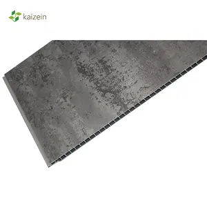 Panneau mural en PVC de 1m de large pour pièce humide Carreau de plafond en forme de bande pour décoration intérieure Imperméable et insonorisé pour salle de bain Marché britannique populaire - Product Image 1