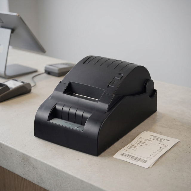 Mini Desktop CSN-58III 58mm Thermal Receipt Printer RS232 USB ESC POS Cash Drawer for Retail Restaurant