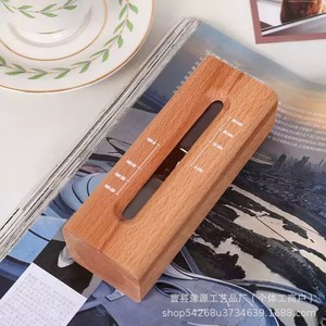 Customized Walnut Wood Hourglass <b>Timer</b> 30 Min Desktop Decorative Office Use Handmade Solid Wood Anti Drop - Product Image 1