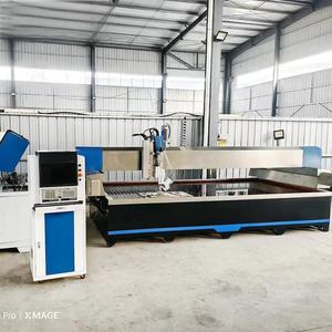 Machine de <span class=keywords><strong>d</strong></span>écoupe CNC à <span class=keywords><strong>Jet</strong></span> <span class=keywords><strong>d</strong></span>'<span class=keywords><strong>eau</strong></span> à 5 axes à grande vitesse largement utilisée pour le <span class=keywords><strong>bois</strong></span> de métal en céramique de verre de pierre de marbre - Product Image 2