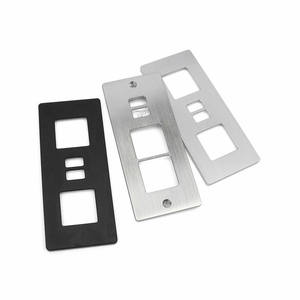 Individuelles Aluminium Neuzugang Media Center Heimunterhaltungsgeräte-Schild großer Leistungsverstärker Frontpaneel - Product Image 3