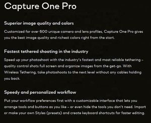 Dominación del desarrollo de imágenes en formato raw, procesamiento de imágenes y gestión de activos Capture One Pro - Product Image 3