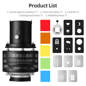 Bowens Mount Spotlight Focaliser Conique Snoot <span class=keywords><strong>Photo</strong></span> Condensateur Optique Art <span class=keywords><strong>Effets</strong></span> Spéciaux Faisceau En Forme De Lumière pour Studio Flash - Product Image 3